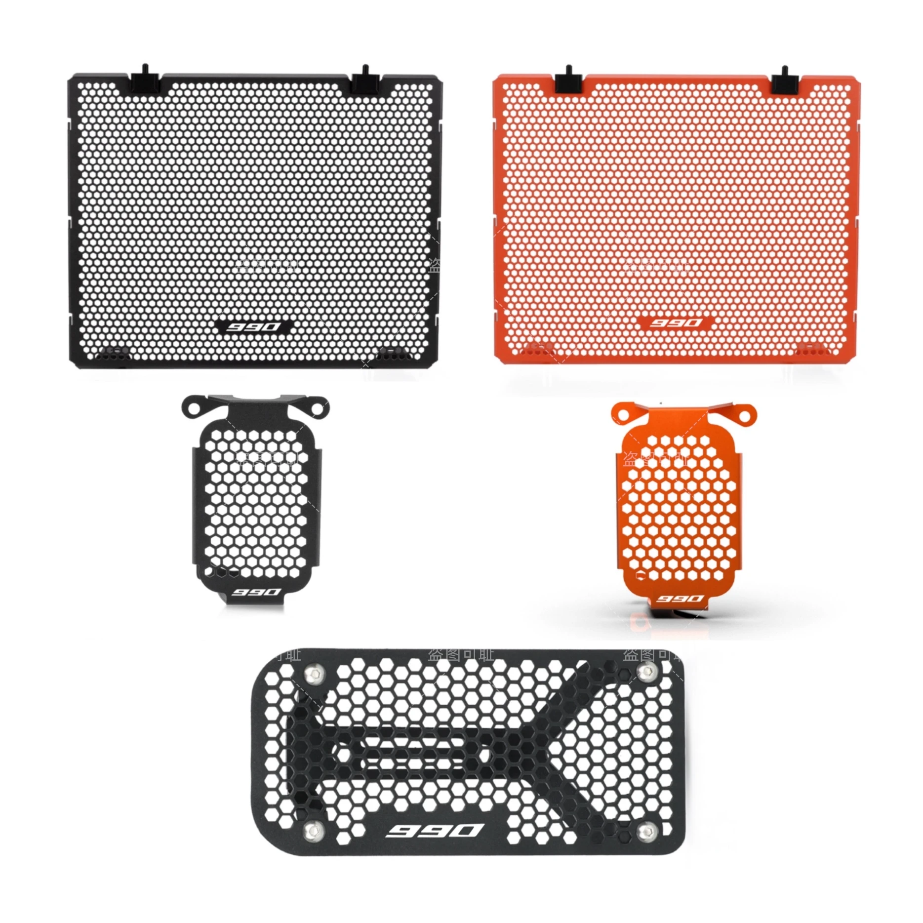 For Duke 990 990Duke 2024 2025 2026 2027 Radiator Grille Guard Oil Cooler Cover Regulator Rectifier Guard Motorcycle Accessories