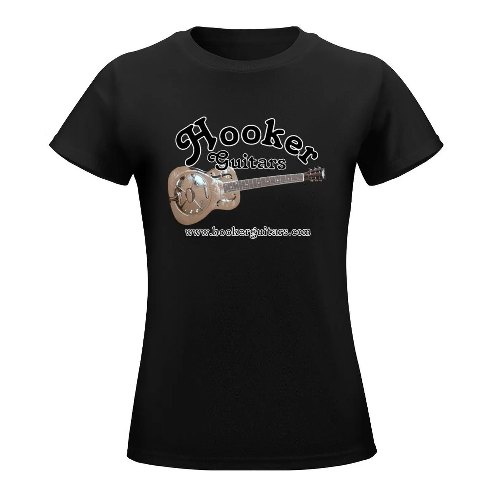 Hooker Resonator Guitars T-Shirt quick-drying Female clothing sports fans t-shirt dress for Women graphic