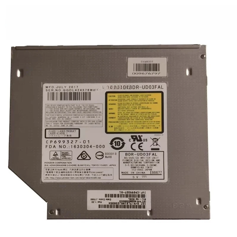 Brand new original ultra-thin SATA Blu-ray DVD writer optical drive for UJ272 BDR-UD03B HLBU40N