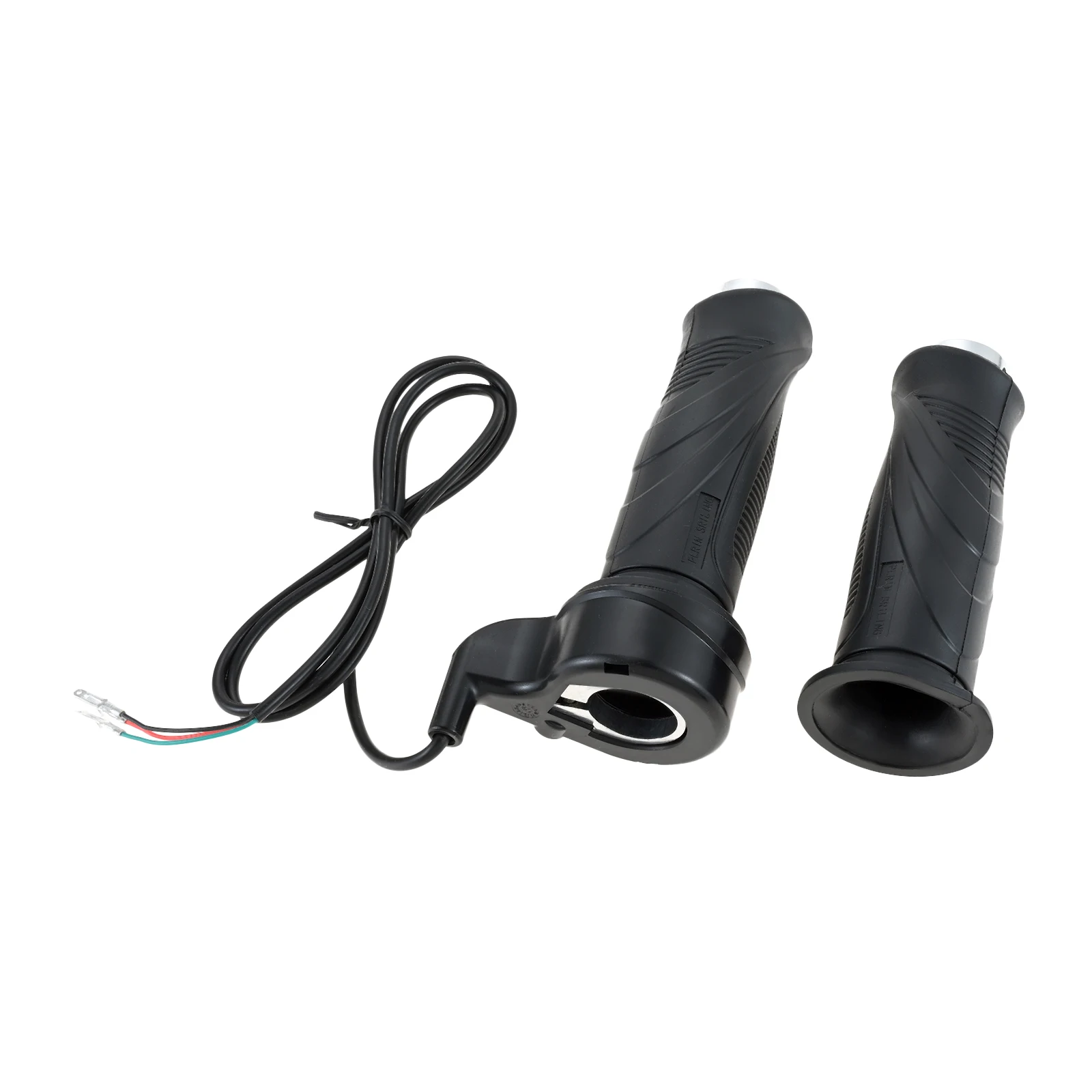 

1 Pair Universal Black Electric Scooter Bike Throttle Grip 12V 24V 36V 48V for Electric Throttle, Motorcycle, Scooter