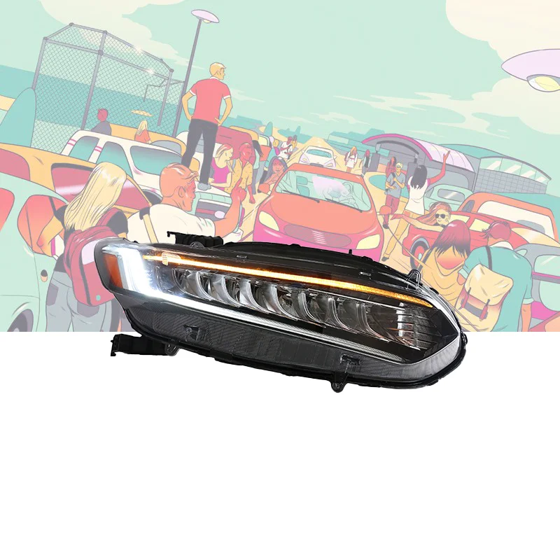 

For Honda Accord 10th 2018-2022 Modified Headlight LED Headlight Assembly Car Accessories Auto Headlamp