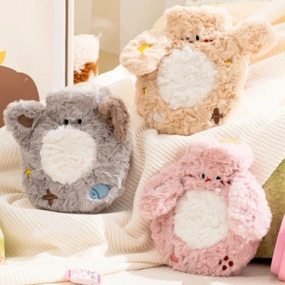 

Detachable Water Injection Hot Water Bottle Cover Portable Warm Water Bag PVC Inner Liner Insulation Bottle Hand Feet Warmer