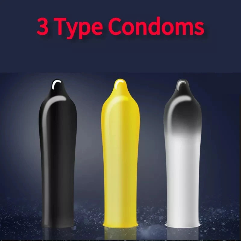 10Pcs Delayed Ejaculation Condoms Platinum Penis Glans Thicken Time Delay Condom for Men Long Last Penis Sleeve for Men Adult