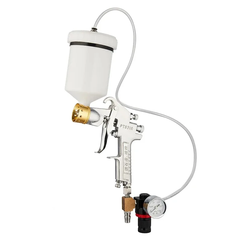 PT-871 Spray Gun for Imitation Marble Paint, Stone Texture, Foam Sand, Water Cover Sand Special Purpose