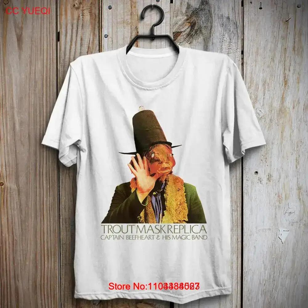 America Musician Captain Beefheart TShirt Trout Mask Replica Magic Band St.Clair #1