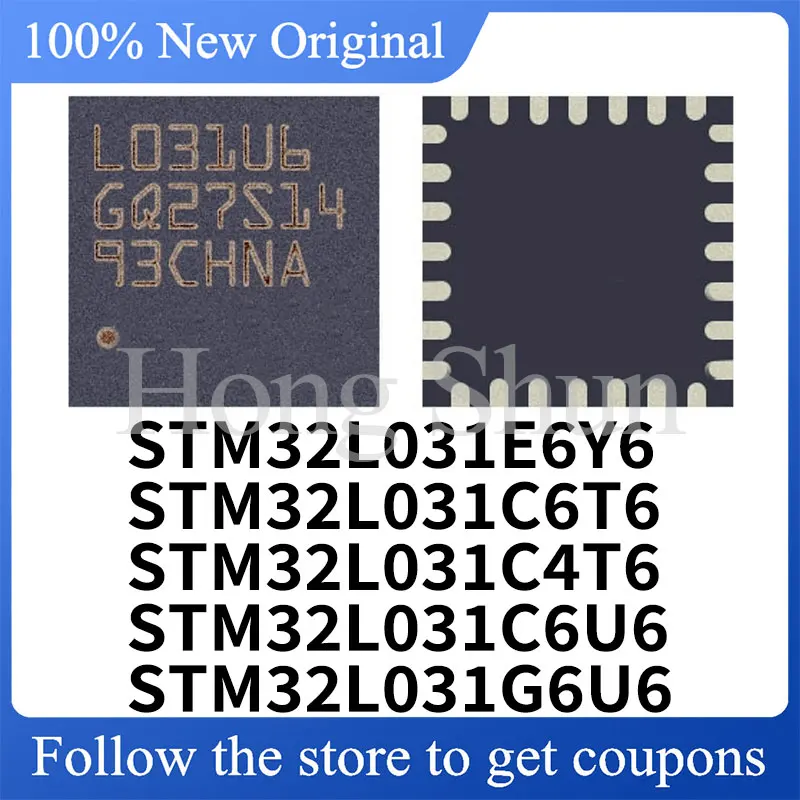 

NEW STM32L031E6Y6 STM32L031C6T6 STM32L031C4T6 STM32L031C6U6 STM32L031G6U6 quality assurance