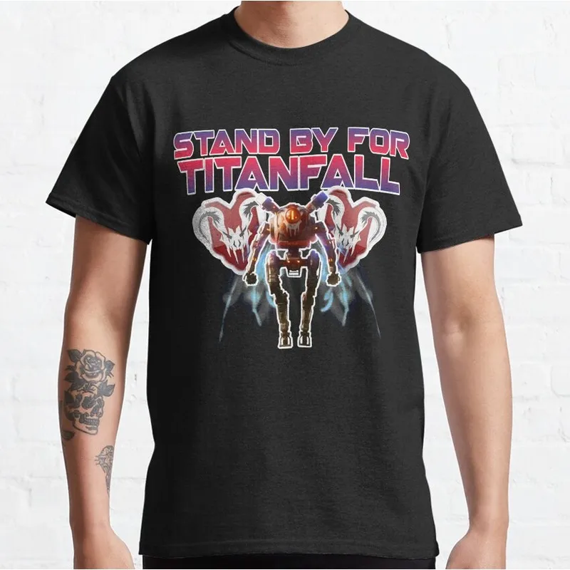 Apex Legends Battle Royale Game T‑Shirt Unisex Cotton Short Sleeve Graphic Print Tees Casual Streetwear Harajuku Tops For Gamer