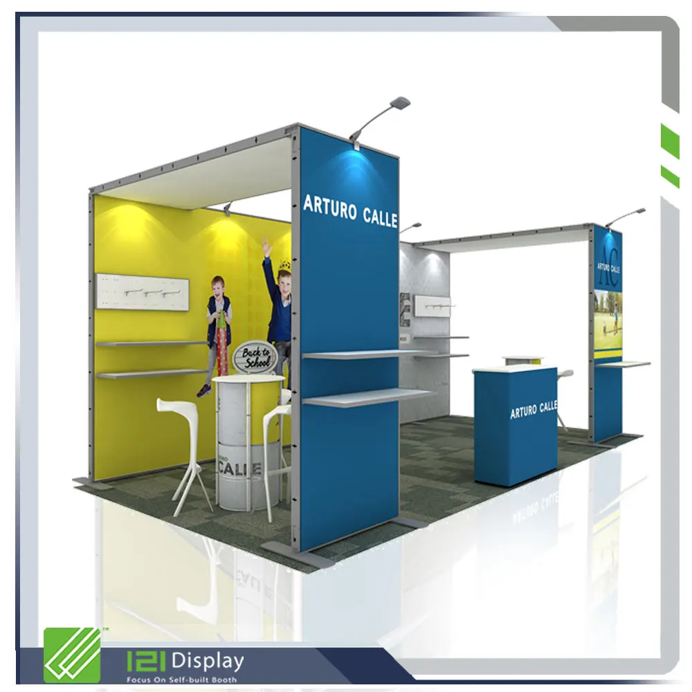 China 10 X 20 Aluminum Frame Modular Exhibition Booth for Sale