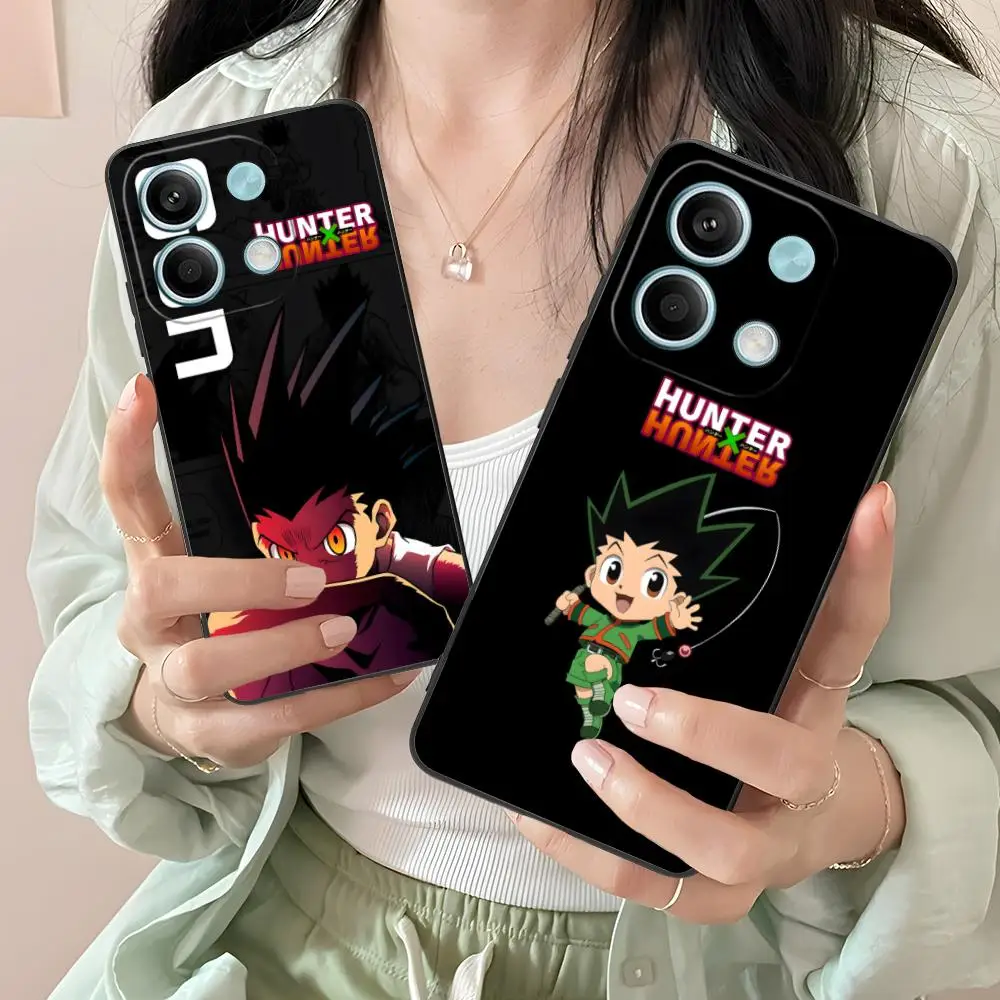 حافظة هاتف محمول من Hunter Gon لهاتف Xiaomi Redmi Note 14 13 12 11 S Pro Plus 4G 5G غطاء طباعة ملون غطاء فاخر جميل #5