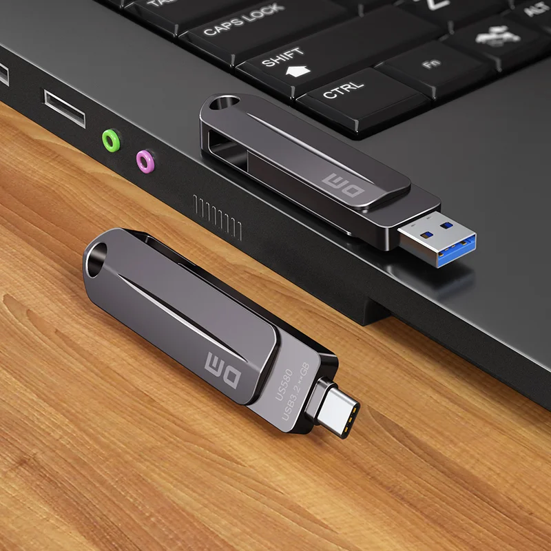 DM US580-Type C high speed Solid flash Drive, Transfer speed up to 530mb/s