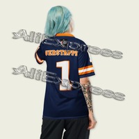 Max Verstappen _ Dutch Football Jersey _ – I8 F1 Series Men's and Women's Motorcycle Racing Cycling Sports Casual T-shirt