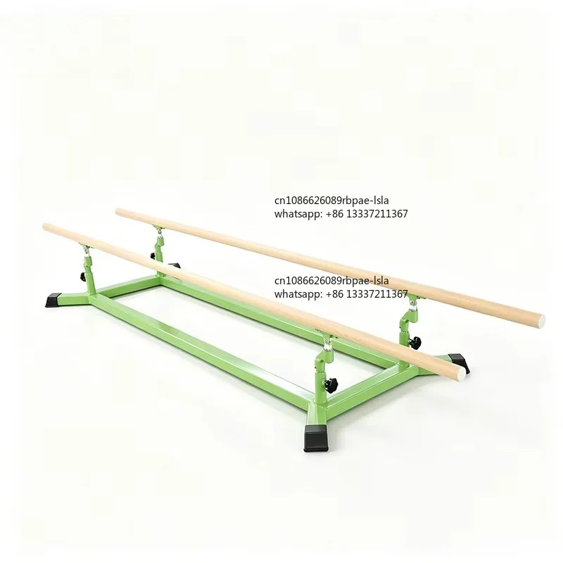 Gymnastics Low Parallel Bar Adjustable Floor Parallel Bar Fig Approved for Artistic Gymnastics