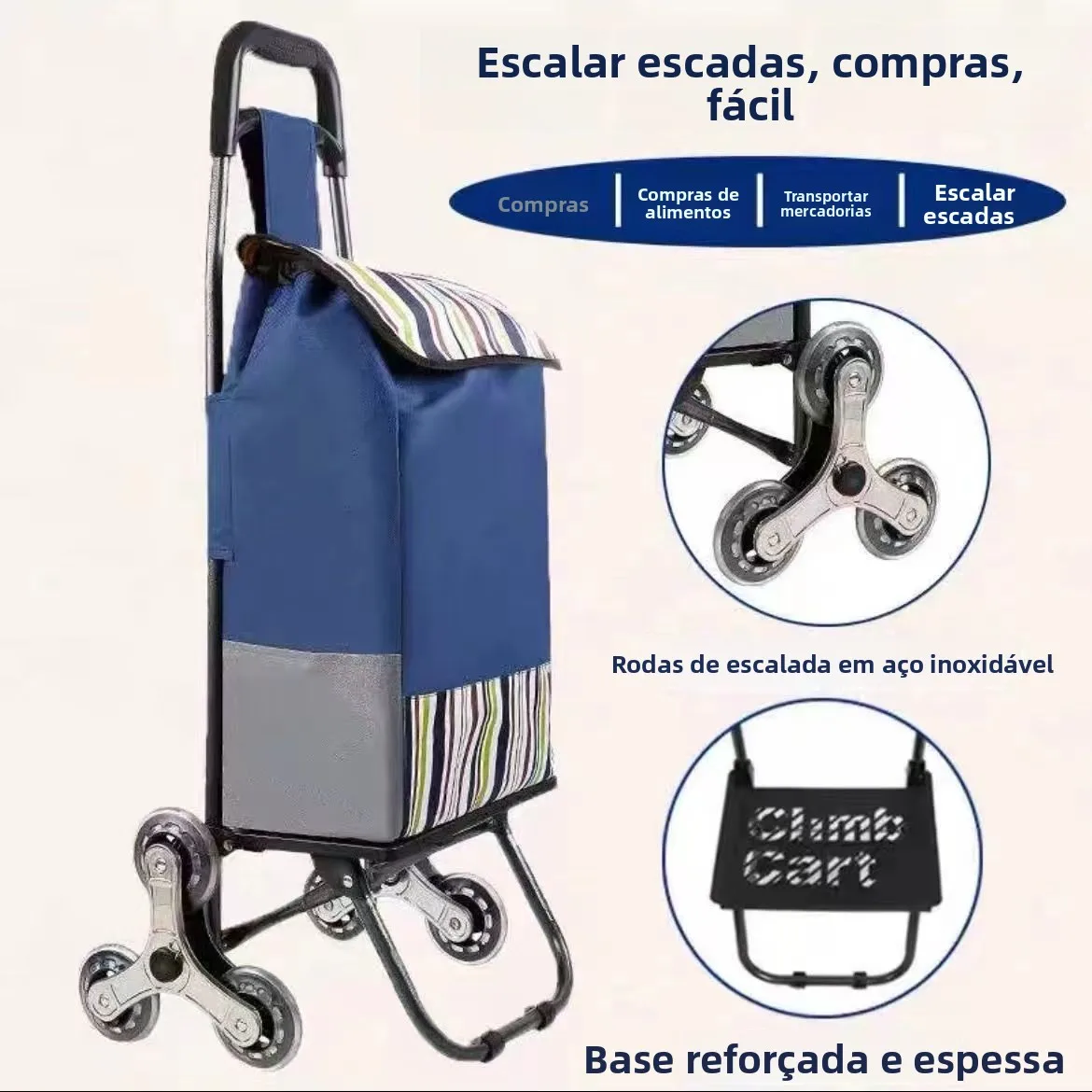 lightweight-hand-push-shopping-cart-foldable-vegetable-buying-car-stair-climbing-portable-household-storage-utility-vehicle