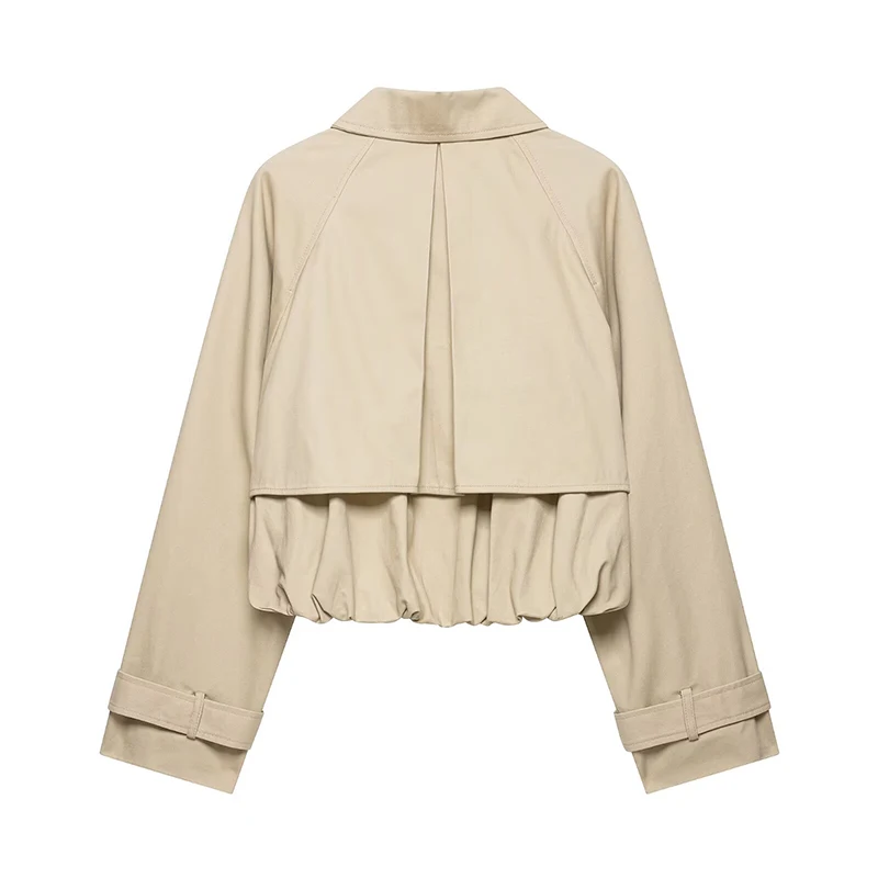 Jackets Women's Autumn 2026 New Chic Loose Elegant Women's Warm Trench Jackets Street Fashion Youth Unique Travel Holiday Coats