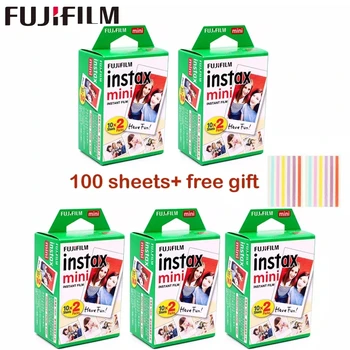 Origin Fujifilm Instax Mini Film Paper 10-100 Sheets For Fuji Instant Film Cameras Instax Mini 12 11 9 40 70 90 Link Liplay EVO