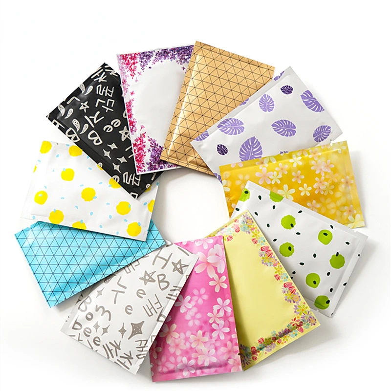 

100pcs Thick Open Top Pure Aluminum Foil Packaging Bag Chocolate Salt Snack Powder Coffee Tea Mask Trail Heat Sealing Pouches