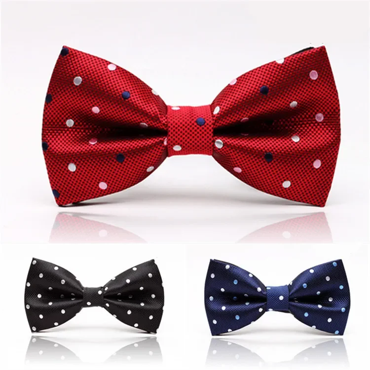 Moda pois versione coreana del miglior papillon da uomo dello sposo stile accademico britannico business host bow vaso da uomo.