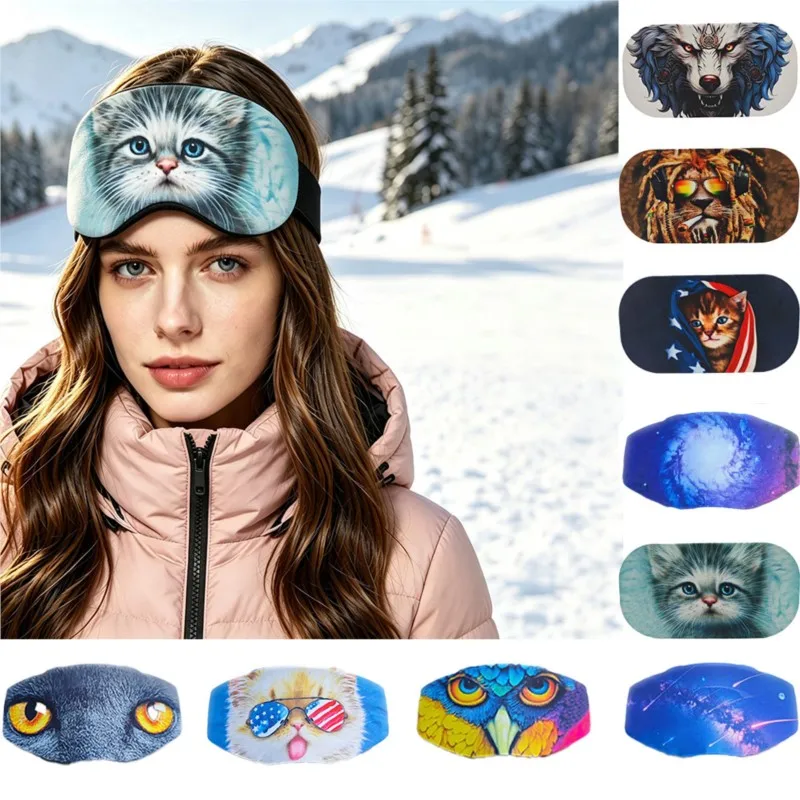 Ski Goggle Protective Cover, Multiple Styles & Colors, Soft Lens Sleeve, Dust Resistant, Essential Snow Sports Accessory