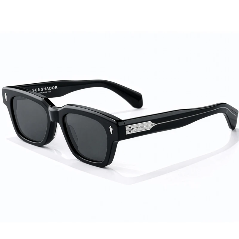 

Элитные дизайнерские солнцезащитные очки для мужчин и женщин: классические модели из ацетата высшего качества, защита от УФ400, подходят для установки линз по рецепту