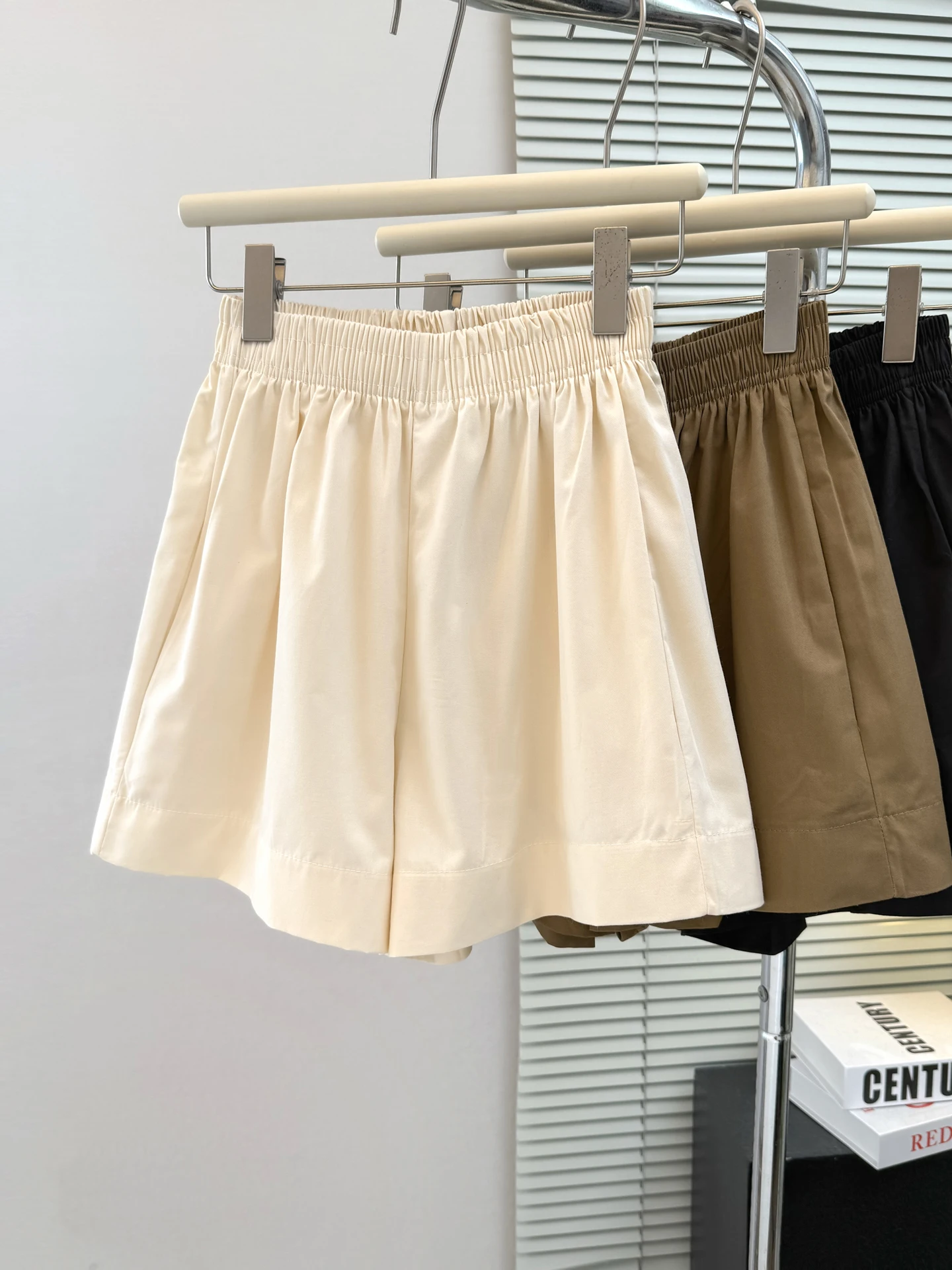 

High Waist Wide Leg Short Pants Women's Casual Loose Comfortable Korean Style Home Outdoor Wear Summer Sporty Trendy Hot Pants