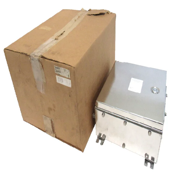 Nuevo 175751-02-03-26-00 Caja Ss 12 "x 12" x 6 "3300 Eq3741a002 Nuevo Plc Original