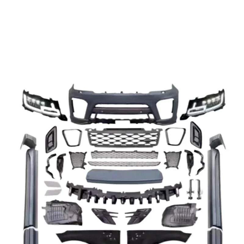 

Applicable to Range Rover Sport old model replaced by new SVR surrounded by front bar headlight assembly