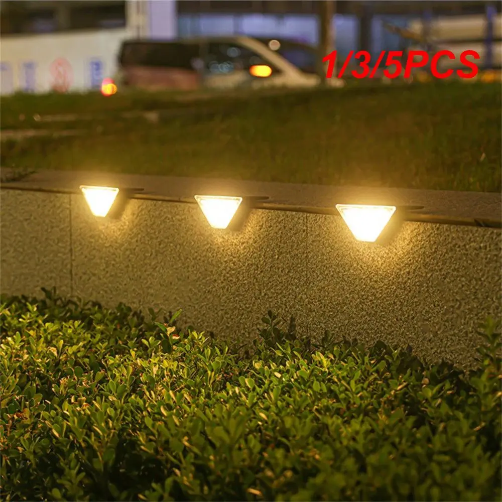 1/3/5PCS Illumination Lighting Trail Lights Intelligent Light Control Large Capacity Battery Landscape Walking Lights Stairs