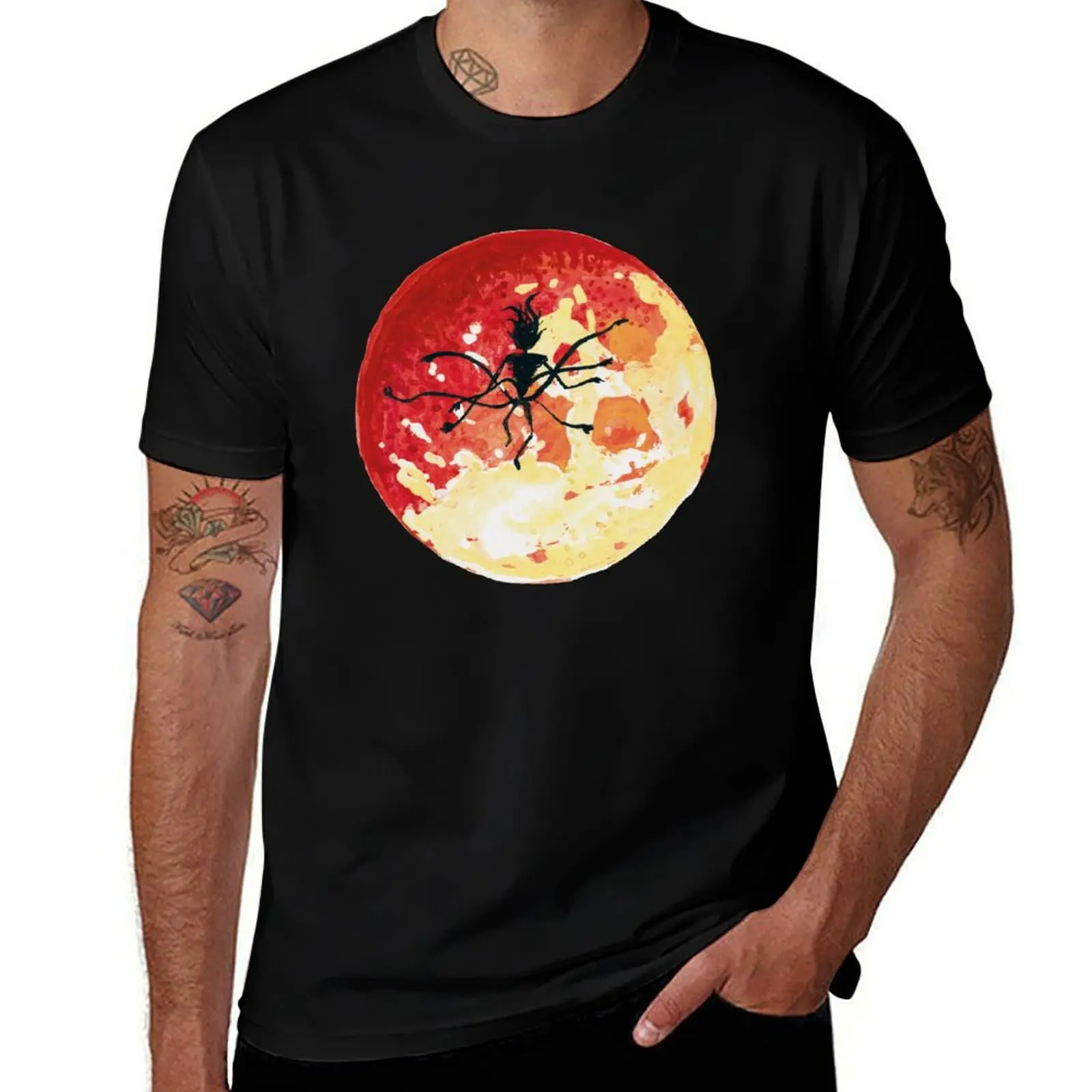 

tshirt shirts with Moon Bloodborne t prints anime man oversize Presence shirts T-Shirt t