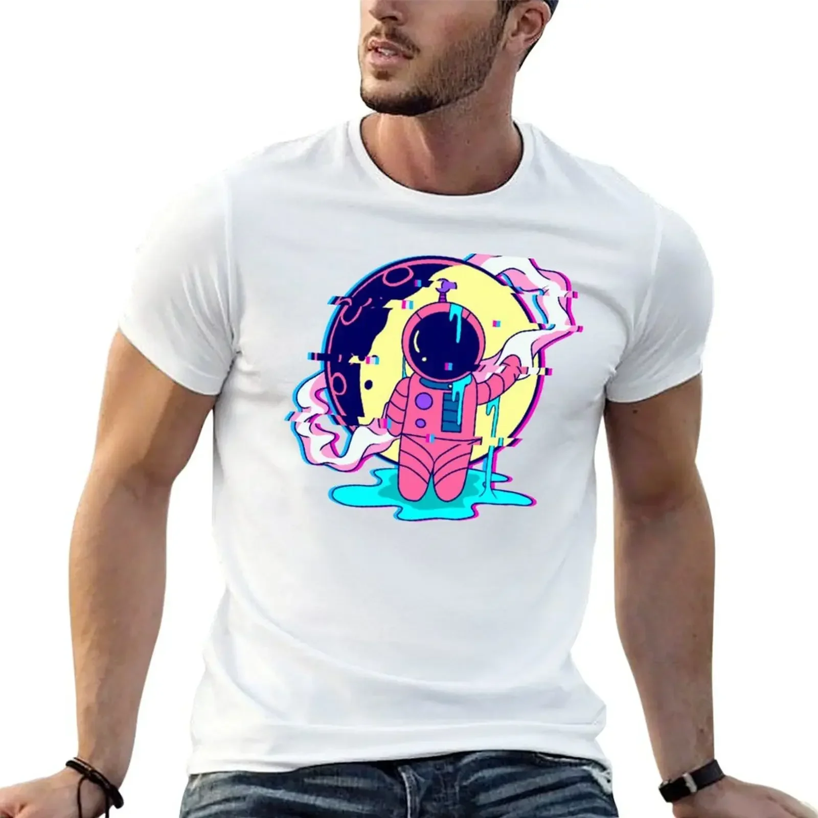 

Space man original art design T-Shirt custom shirt essential t shirt korean fashion plus sizes men clothings