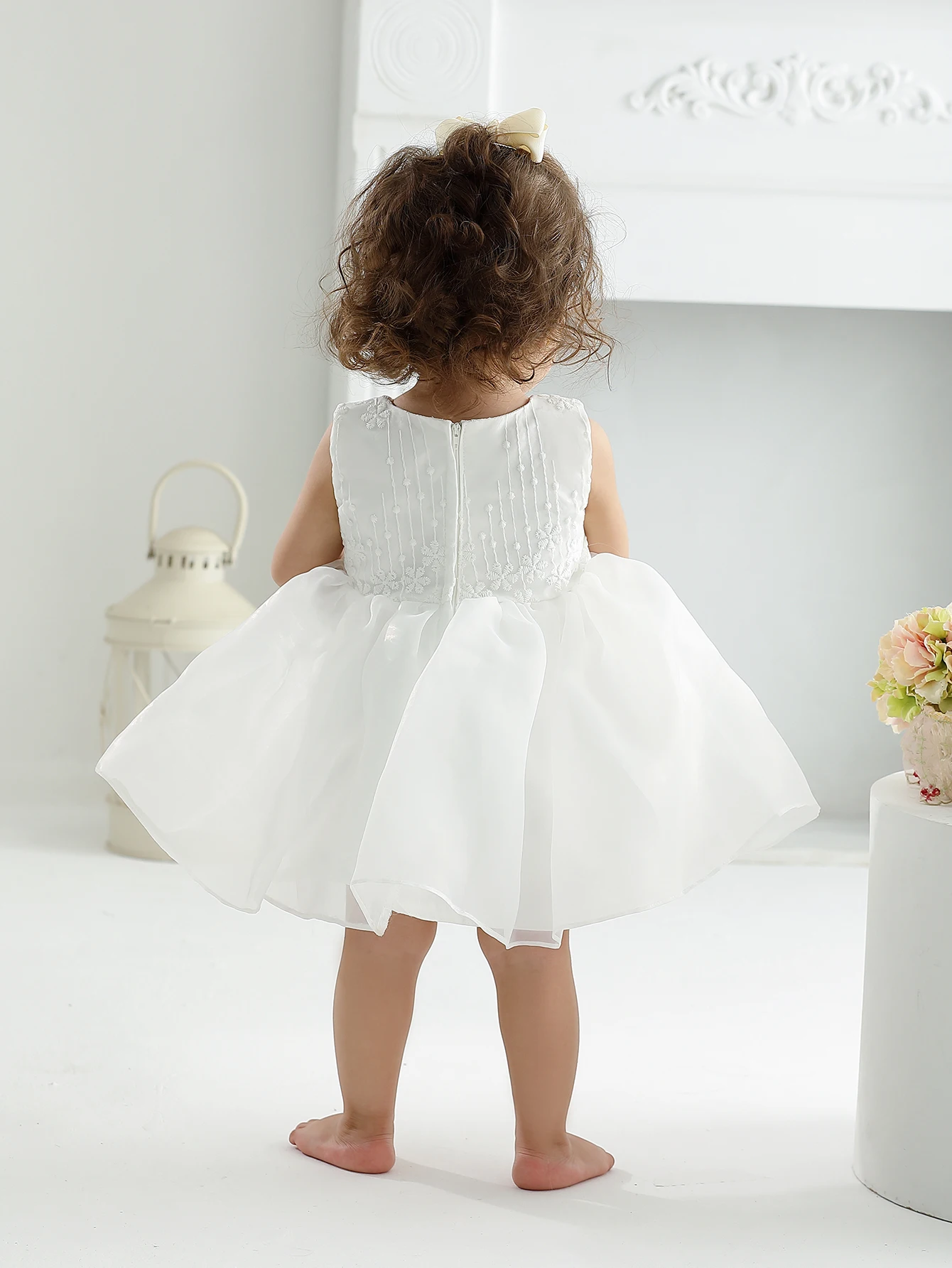 Baby Girls Dress Infant Princess Christening Baptism Party Birthday Formal Dress