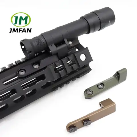 전술 에어소프트 서파이어 RM45 오프 세트 마운트, Mlok M600DF M640DF M640V-DF M340 라이트 마운트, 피카티니 레일 액세서리