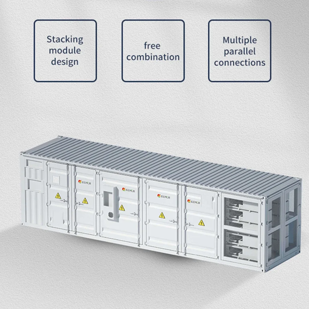 Senji-Système de stockage d'énergie à batterie Lifepo4, nouvelle énergie, 1MWH, 2MWH, 3MWH, 5MW