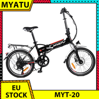 Myatu MYT-20 Electric Bike, 250W Brushless Motor, 36V 10.4Ah Battery, 20-inch Tire E-Bike, 25km/h Max Speed, 30-33km Range