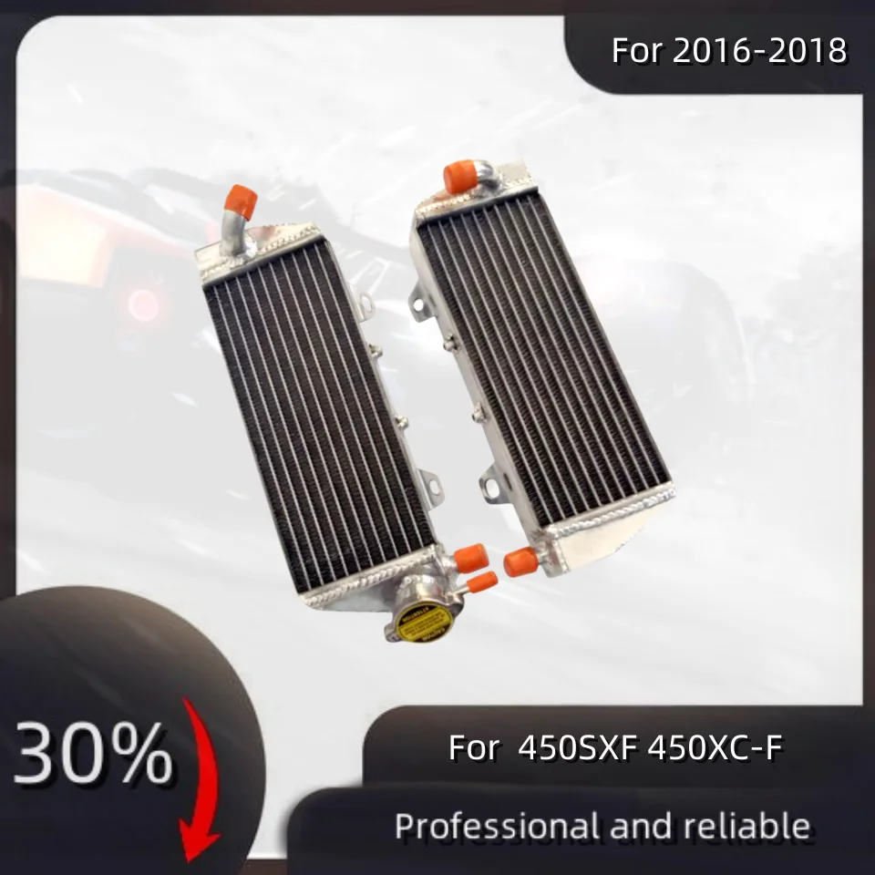 New Aluminum Radiator For KTM 2016-2018 450SXF 450XC-F 2016 2017 2018