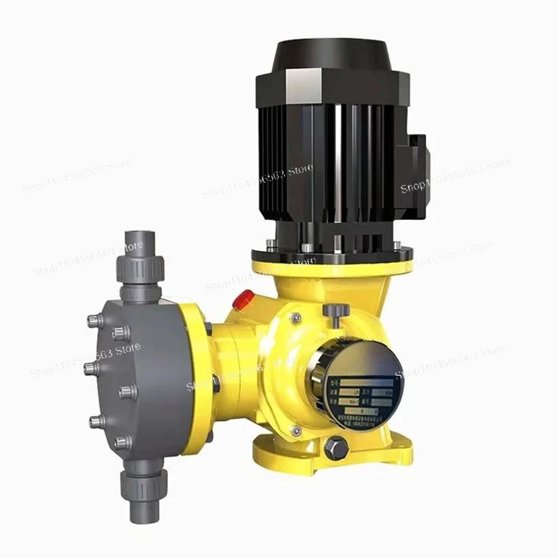 Mechanical Diaphragm Dosing Metering Pump Anti-Corrosion Acid Alkali Resistance Sewage Treatment Adjustable Electric