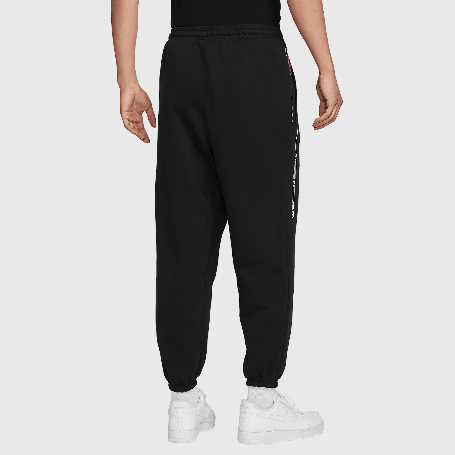 Nike genuine genuine Dri-FIT Men's Lace-Up Cuffed Classic Basketball Pants IB5497-010