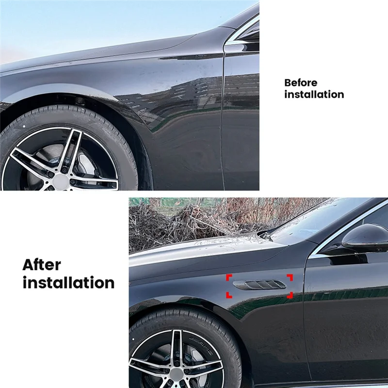 

SYW-боковое вентиляционное отверстие, боковой впускной капот, боковое крыло, вентиляционное отверстие для Mercedes-Benz E-Class W214 2024+, B