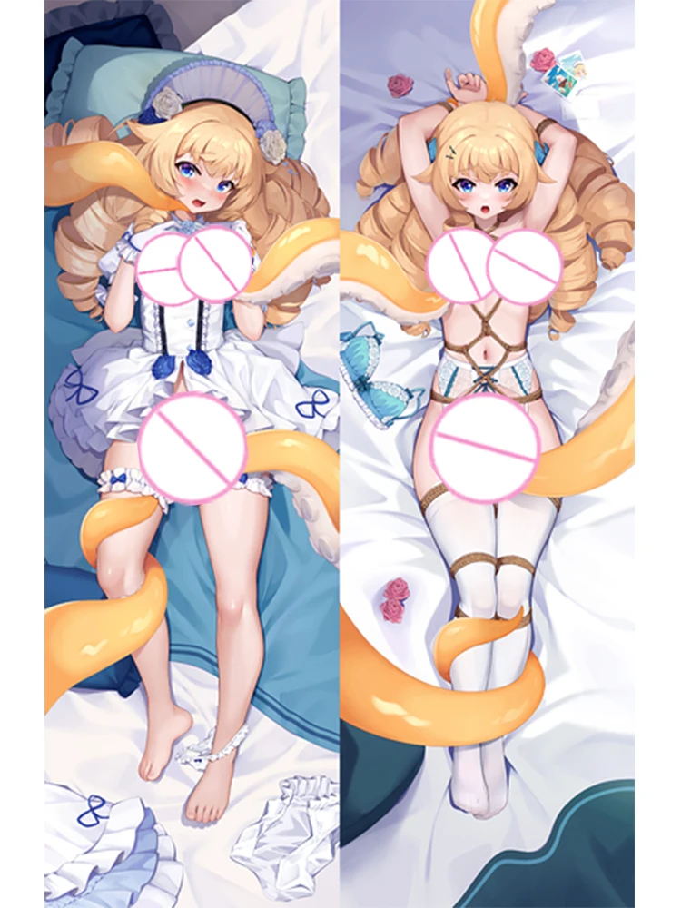 Dakimakura Anime Pillow Cover Veronica Double Sided Print Life-size Halloween Christmas Decoration