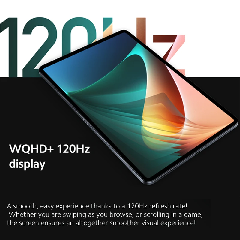 شاومي باد 5 تابلت سناب دراجون 860 شاشة 11 بوصة 120 هرتز 4 مكبرات صوت ستيريو 8720mAh MIpad 5 Global Rom 128/256GB تابلت كمبيوتر