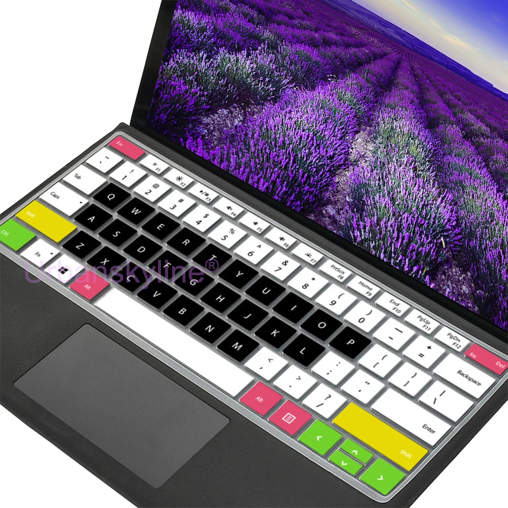 Ochraniacz na klawiaturę do Surface Pro 11 12 9 8 7 6 5 4 3 2 X 7+ Plus 10 do Microsoft Book GO RT Silikonowy pokrowiec ochronny 13