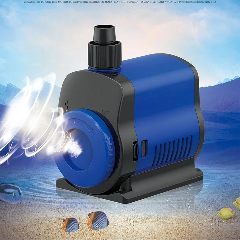 

35/80W Ultra-Quiet Submersible Water Pump Filter Fish Pond Fountain Aquarium Tank Turtle pool High-lift 500-3500L/H Hot Selling