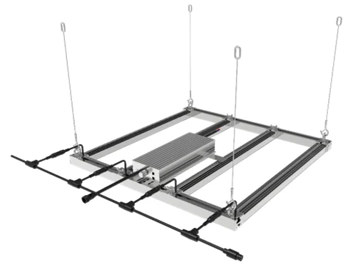 

ShineLong 2022 Best Commercial Horticulture LED Grow Light Vertical Farming Light Full Spectrum 640W Luminous Auto Body
