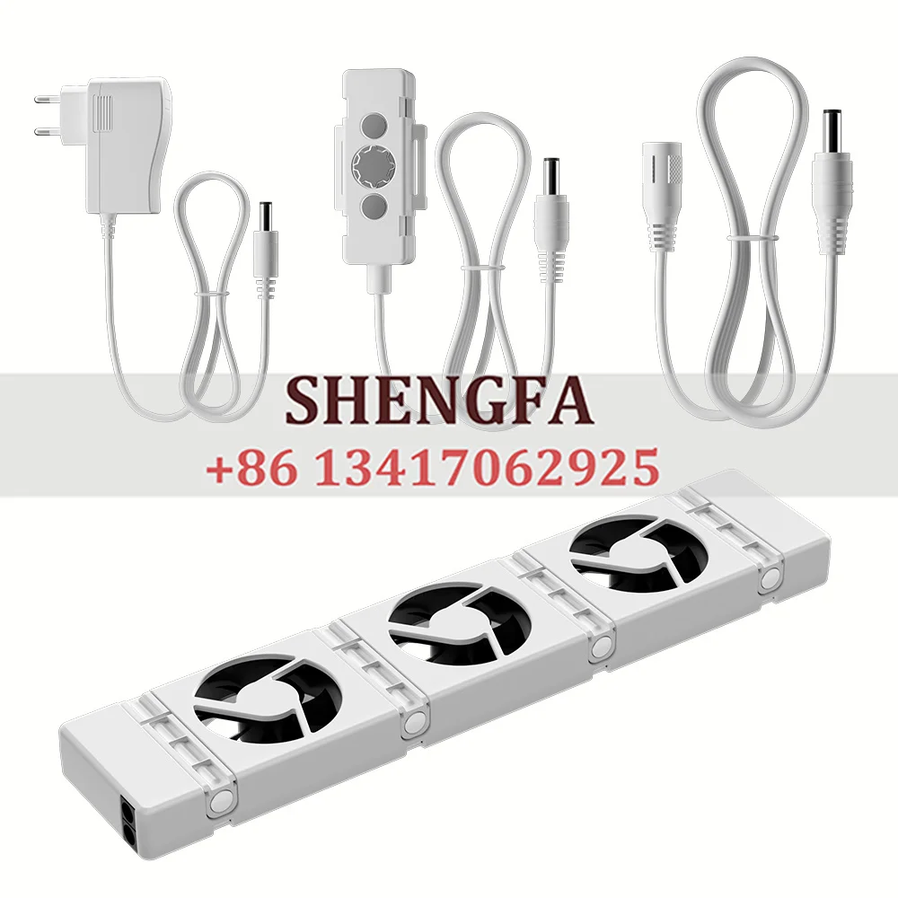 Radiator Fan1 Piece Running Quiet Heat Dissipation Fan Smart Heater Fan for Heaters, Improve Heating Performance and Save Energy