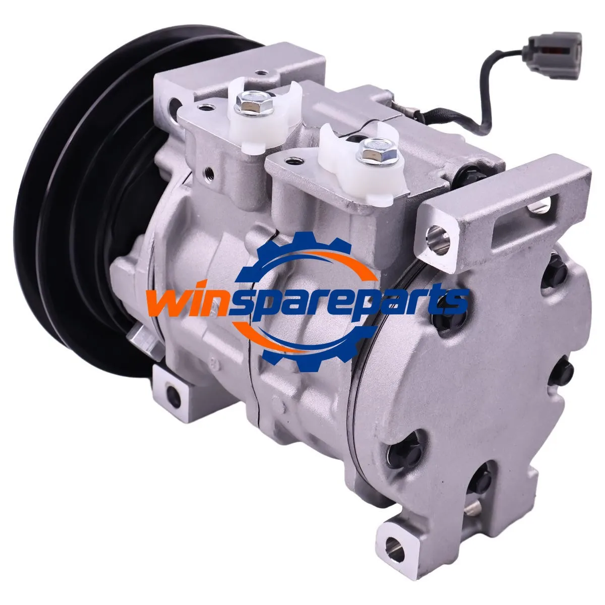 447220-3385 A/C Compressor For Isuzu 2011-16 NRR NPR NPR-HD 4HK1 24V 3.0L/5.2L
