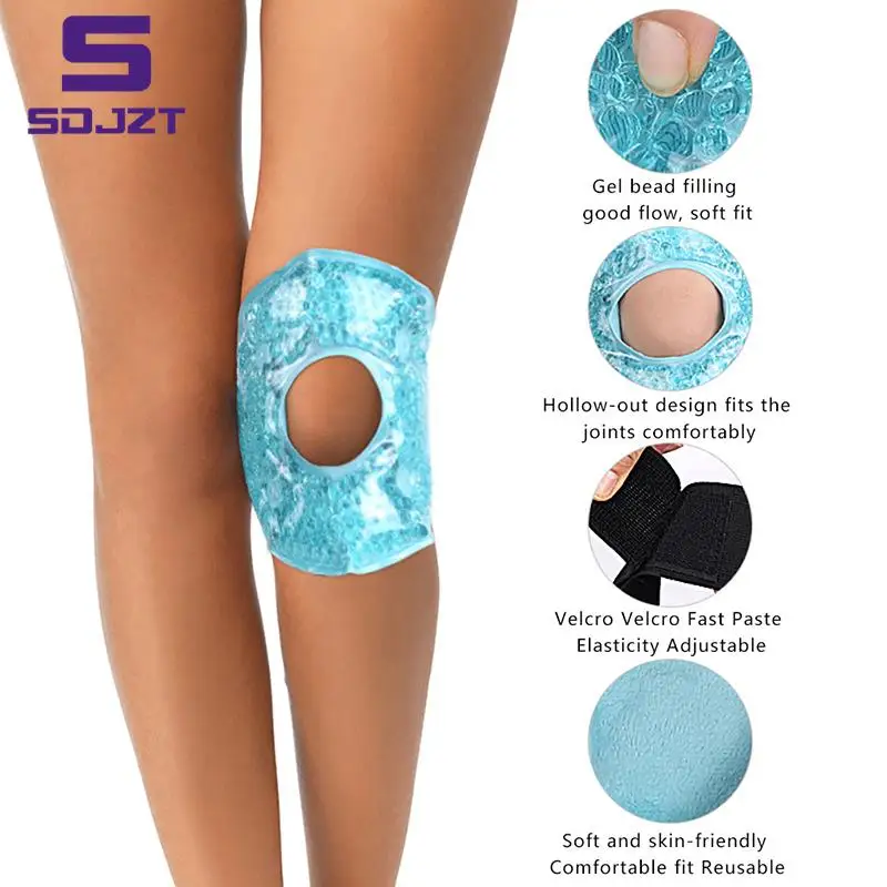 

Compress Soft Gel Ice Compress Bandage Knee Pad Old Cold Leg Kneecap Men And Women Warm Protective Non-Slip Knee Pad Wrist Elbow