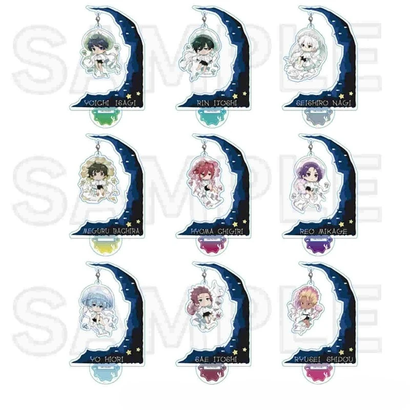 

Blue Lock Japanese Anime Peripherals Jellyfish Version Acrylic Stand Collectible Desk Ornament Creative Birthday Gift for Friend