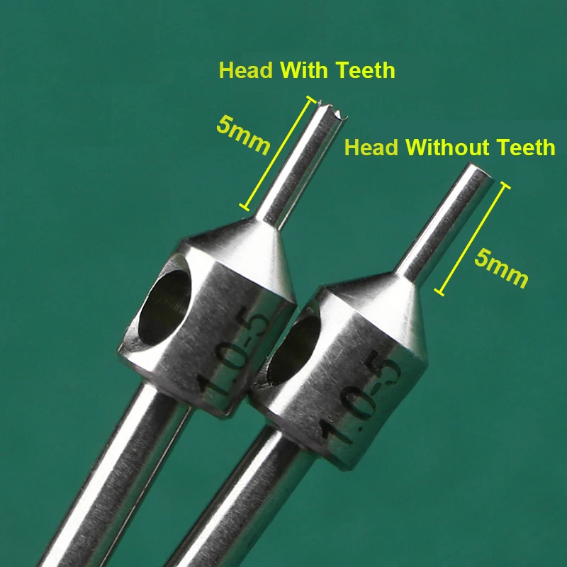 

5mm Hair Implanting Punches,0.7mm-1.2mm Hair Transplant Drill,316 Stainless Steel Follicle Extraction Tool