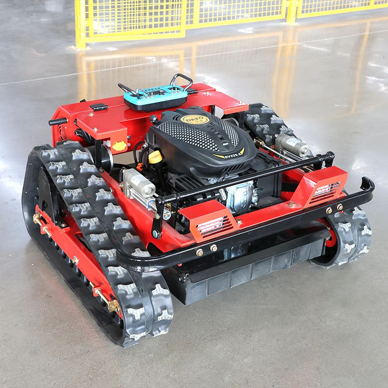 

Chinese Factory Hot Wireless Automatic Grass Cutter Machine Rc Riding Remote Control Lawn Mower for Golf Course