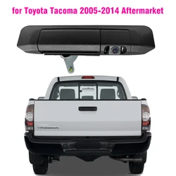 Car Tailgate Liftgate Trunk Handle Camera Rear View HD For Toyota Tacoma 2005-2014| IP68 Waterproof Aftermarket