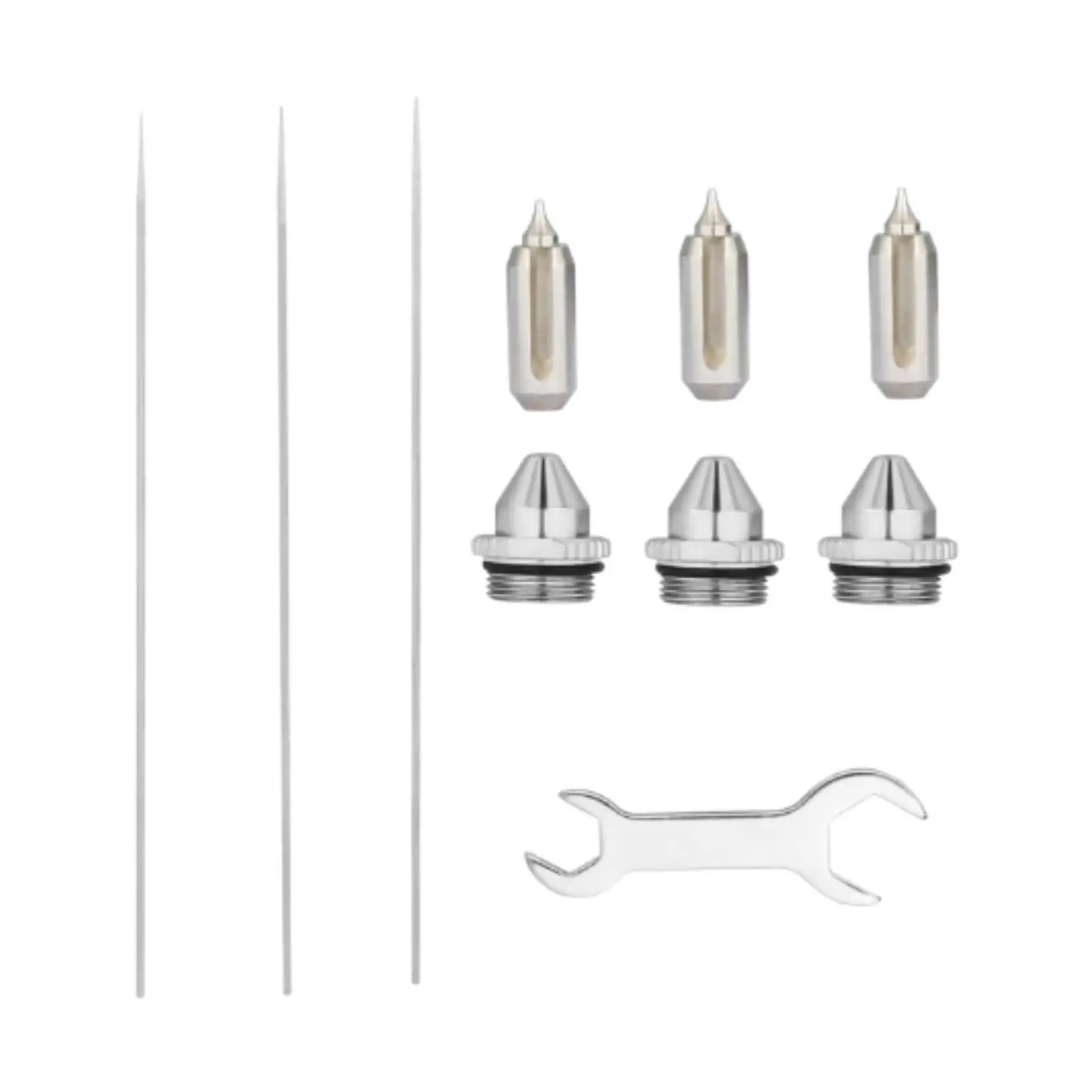 

3Pcs Airbrush Sprayer Accessories Upgrade Home DIY Fine Finishing for Airbrush Airbrush Needle Nozzle Professional Airbrush Tip